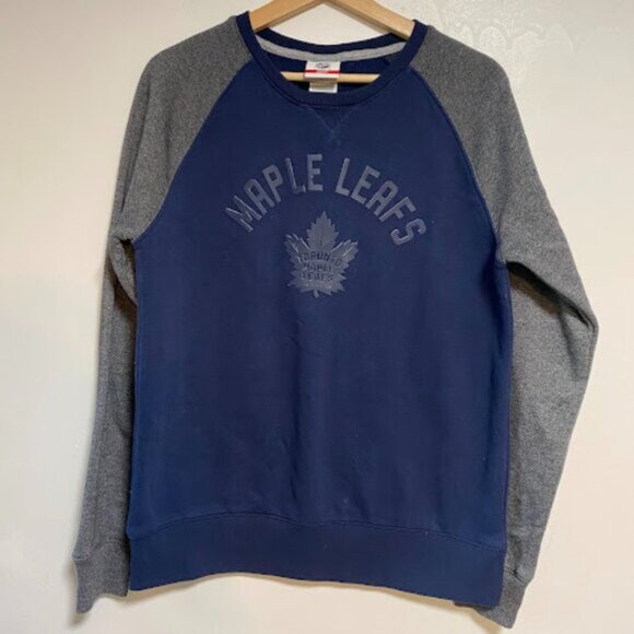 NHL Toronto Maple Leafs Youth Crewneck Sweatshirt Size XL (18/20) - Picture 2 of 7